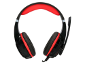 170262 - Casque q-connect gaming filaire avec microphone       ajustable et lumiere led      coloris noir